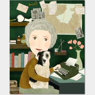 Agatha and Peter Posters and Art